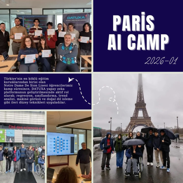 Paris AI Camp 2026-01 Notre Dame de Sion Lisesi